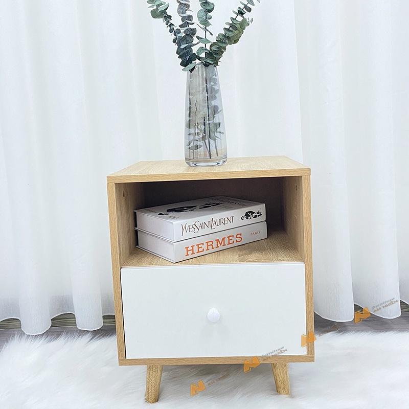 Made in VN - TỦ ĐẦU GIƯỜNG AN014 PHONG CÁCH HIỆN ĐẠI-gỗ mdf 17mm công ty Mộc Phát độ bền trên 30 năm