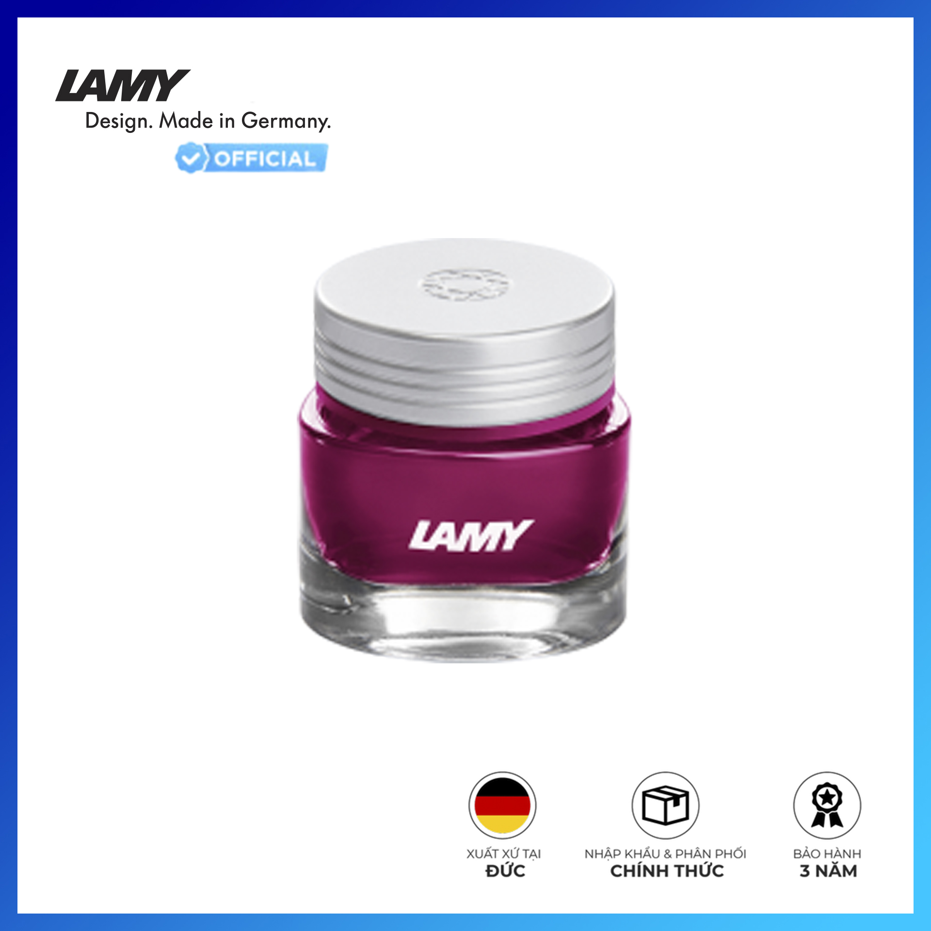 Bình mực Lamy T53 ( Rhodonite - Hồng Nhạt )