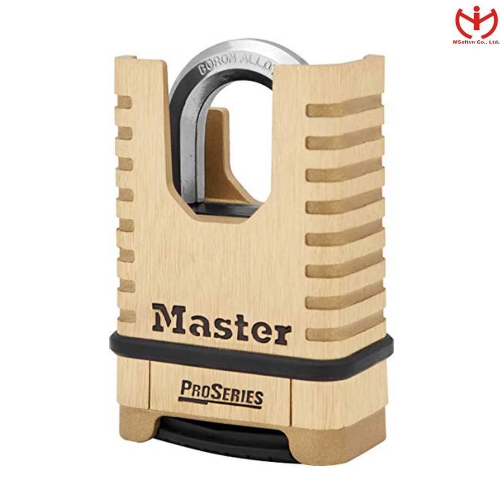 Khóa số Master Lock 1177 D thân đồng 57mm có vai chống cắt - MSOFT