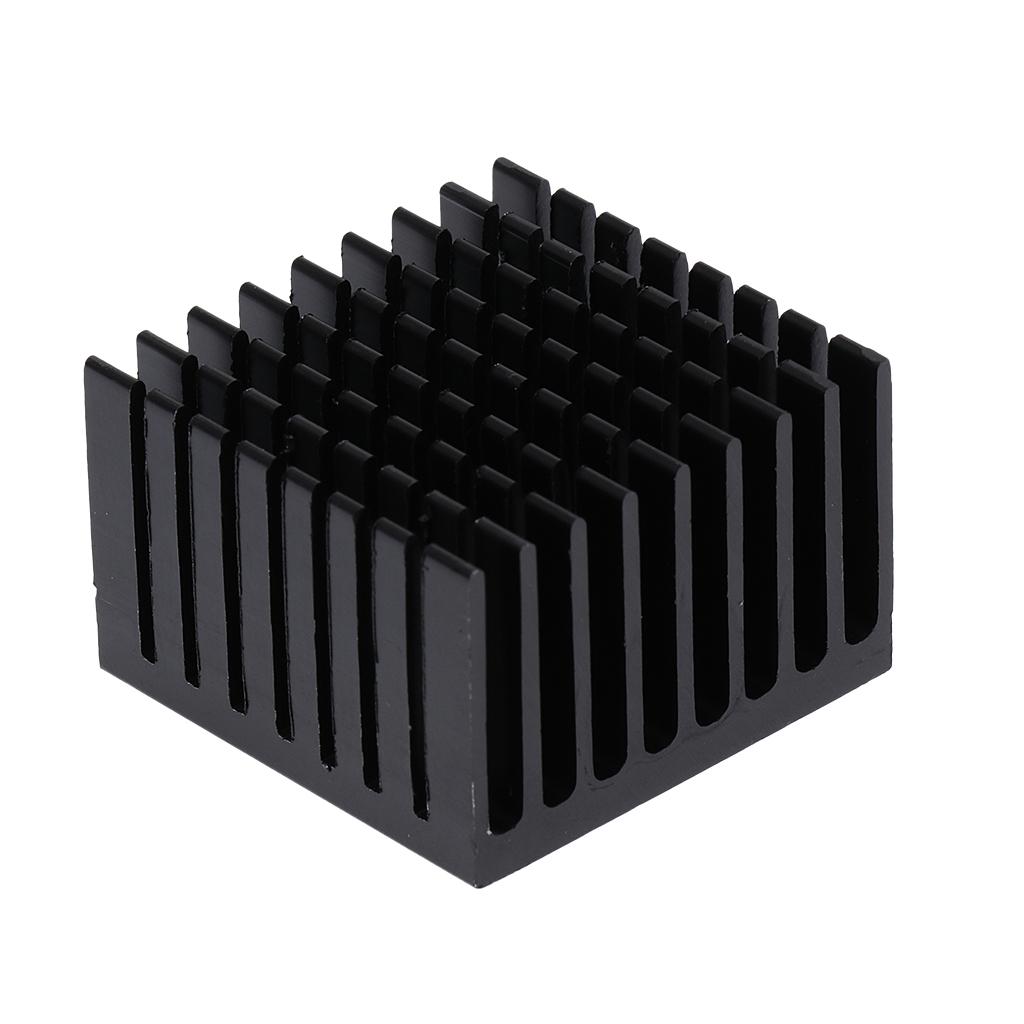 10Pcs Aluminum Heatsink Cooling Fin Radiator 37*37*24mm for IC Led Chip 10W