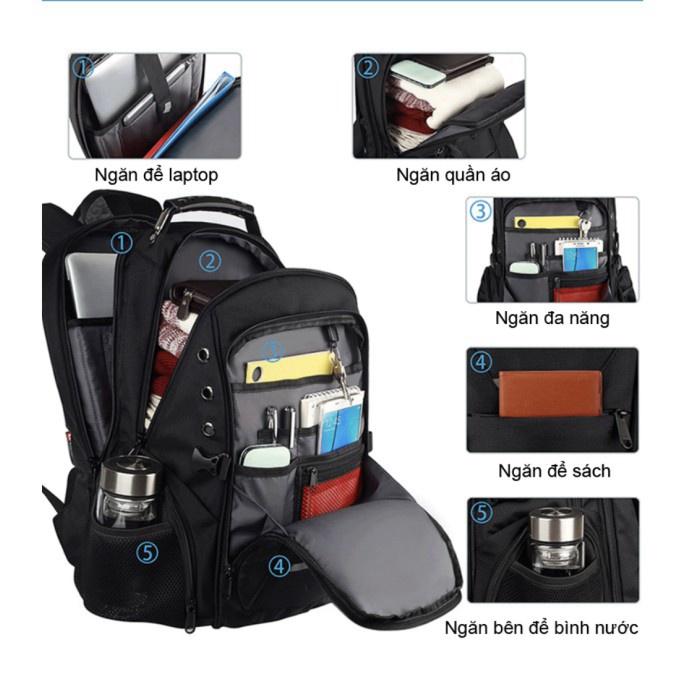 Balo du lịch công sở chống thấm Waterproof Bag 35L - Euro Outlet
