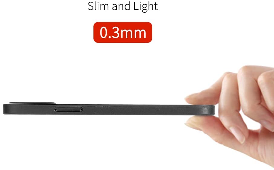 Ốp lưng nhám cho iPhone 12 (6.1 inch) siêu mỏng 0.3mm hiệu Memumi ( có gờ bảo vệ camera, mỏng 0.3mm, chống trầy, chống bụi) - Hàng nhập khẩu