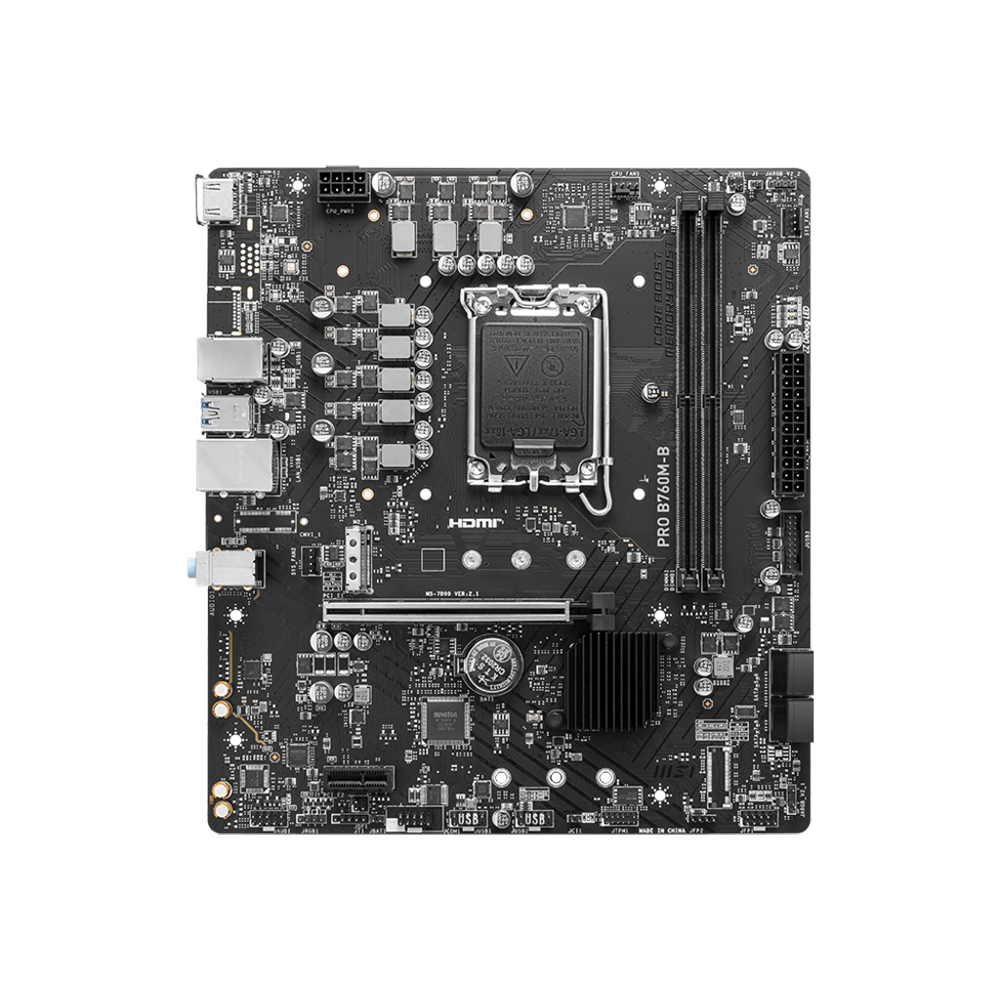Bo Mạch Chủ Main MSI PRO Z760M-B DDR4 Socket LGA1700 - Hàng Chính Hãng
