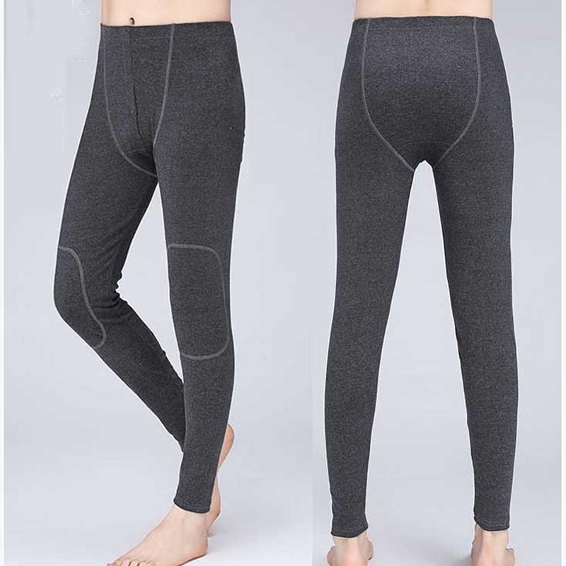 Plus Kích Thước Làm Dày Nhiệt Quần Lót Nam Dài Johns Rời Nhiệt Quần Dài Quần Áo Người Thu Đông Ấm Chân Váy Quần