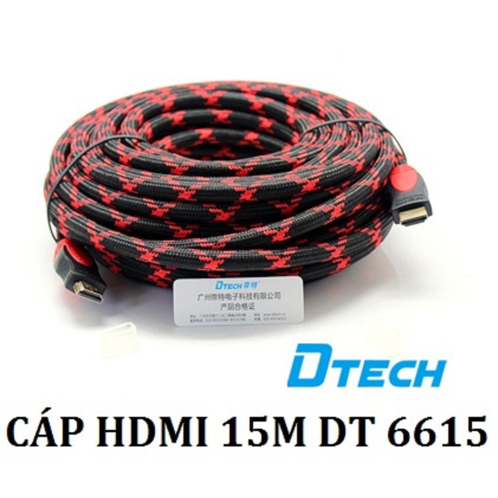 CÁP HDMI 15m (1.4) Dtech (DT 6615)