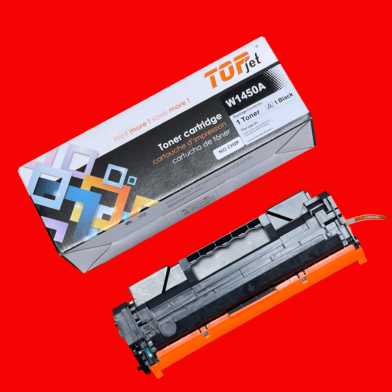 Hộp mực 1450A/ W1450A: Cho máy in HP LaserJet Pro 3003dn/ 3003dw/ MFP 3103fdn/ 3103fdw - Chưa chíp ( Hàng nhập khẩu )