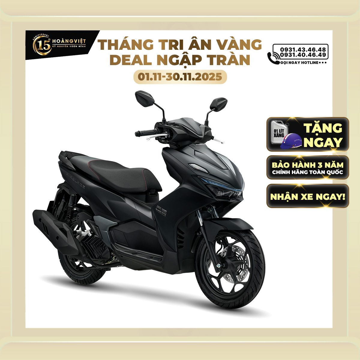 Xe máy Honda Air Blade 160cc 2026 - Phiên Bản Đặc Biệt