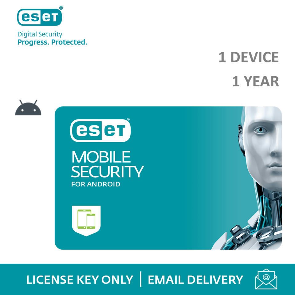 Hình ảnh  Phần mềm diệt Virus Eset Mobile Security 1 User 1 Year - Bản quyền 1 Máy/1 Năm - Hàng Chính Hãng