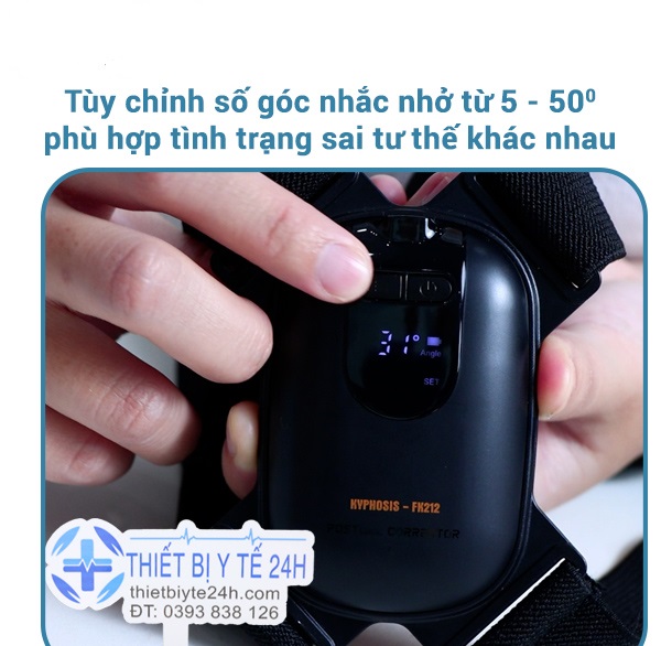 Đai chống gù lưng cho trẻ em ,đai định hình cột sống có chỉnh góc nghiêng cho trẻ tư thế ngồi đúng nhất