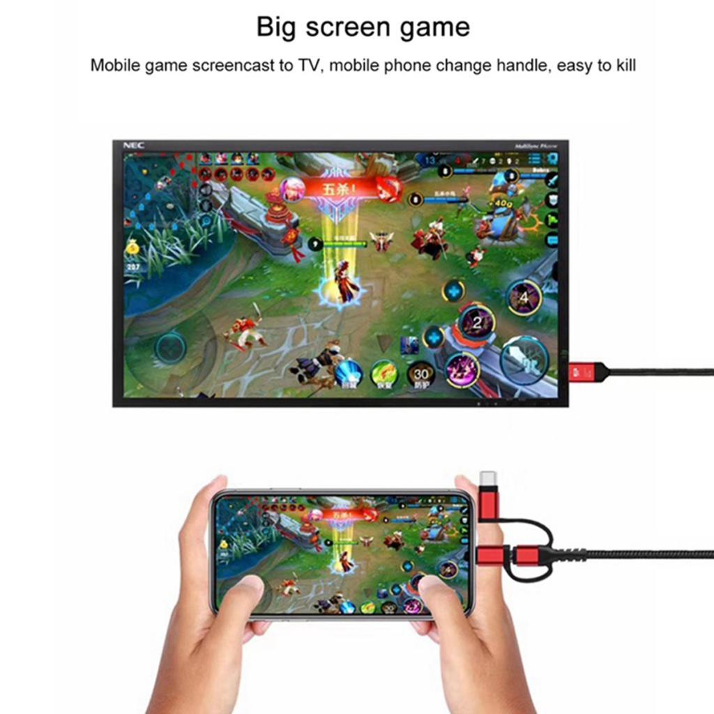 Universal USB Type C To HDMI HDTV TV Cable Adapter For  For Android