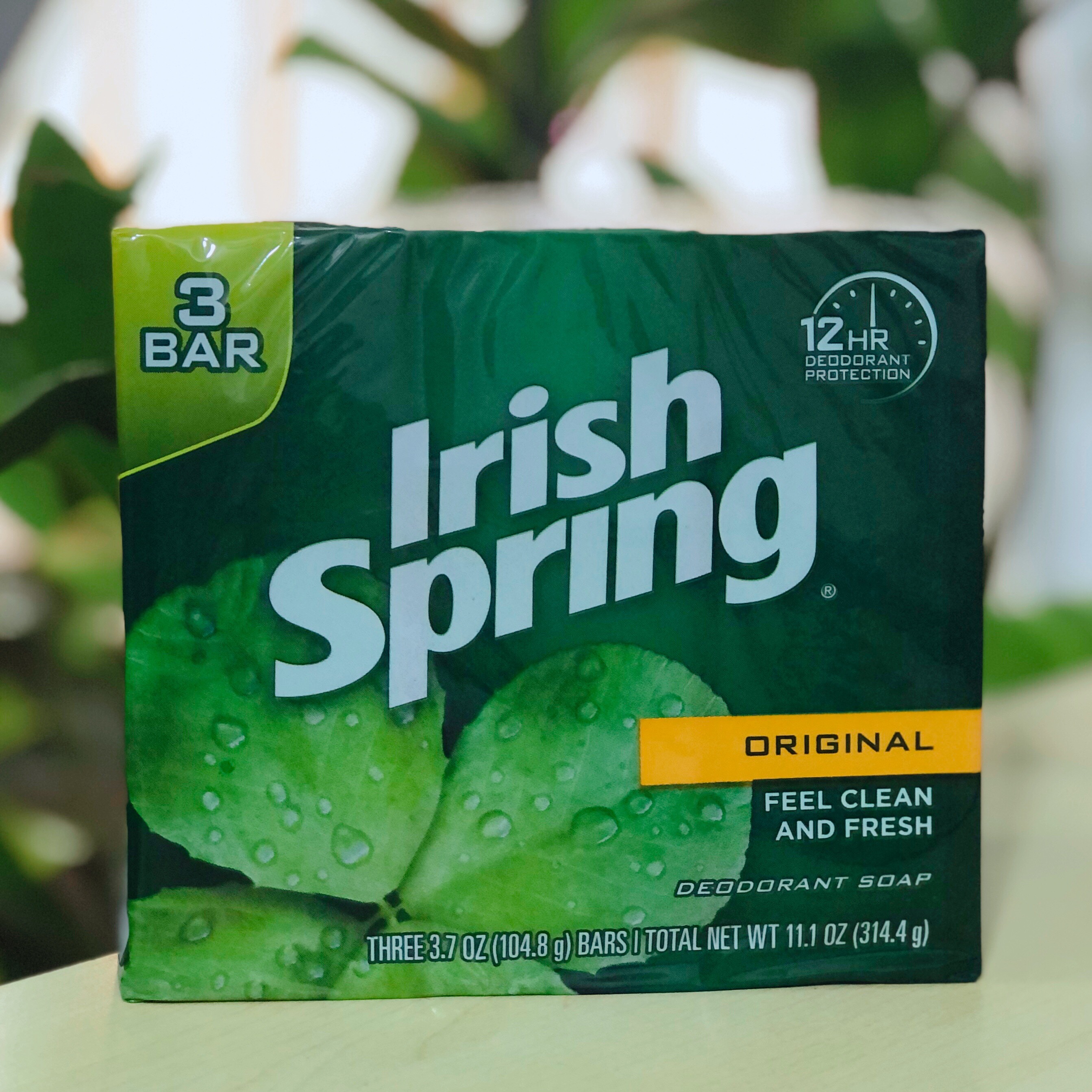 COMBO 2 LỐC 3 CỤC XÀ BÔNG CỤC IRISH SPRING ORIGINAL 314G.4X2