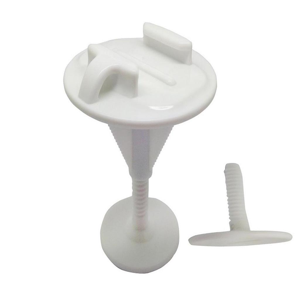 Fixed Mount Adapter Surfboard Bracket for 4/3/3+ -White