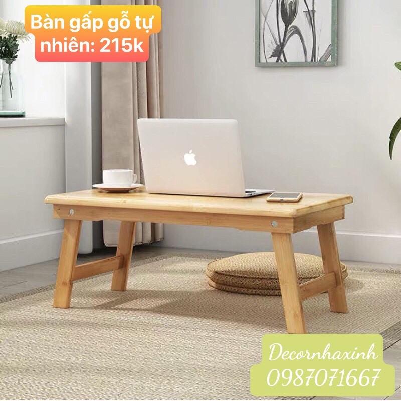 Bàn Gấp Gỗ Đa Năng Tiện Lợi