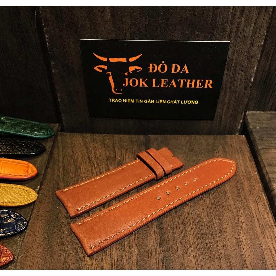 Dây DA Đồng Hồ Da Bò Jok Leather màu da bò