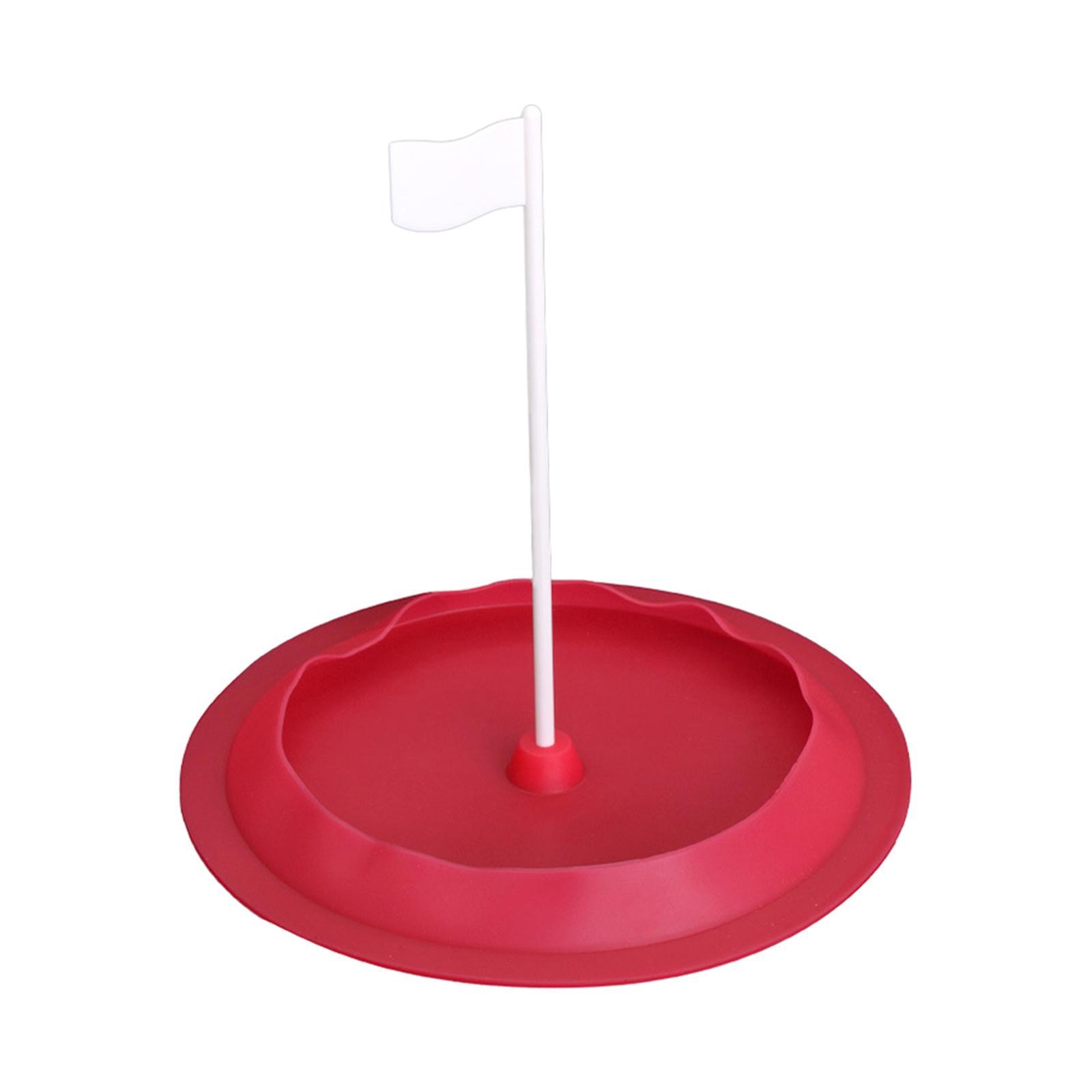 Golf Putting Cup Adults Practice Durable with Flag Putting Training Aid