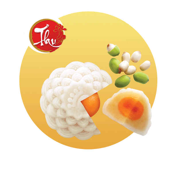 Bánh trung thu Kinh Đô dẻo hạt sen 1 trứng - 180g