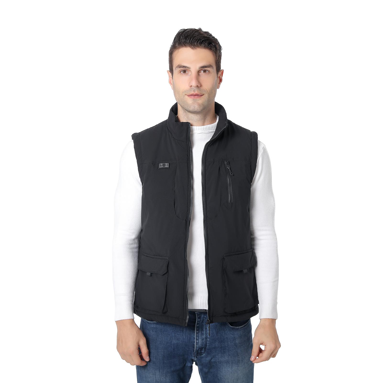 11 Zone Heated Vest for Men Women Outdoor Winter Warm Electric Heating Vest Jacket Clothing