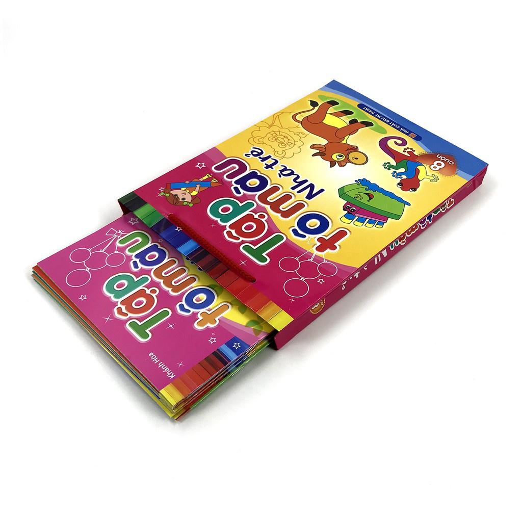 Sách: Tập tô màu nhà trẻ (Túi 8 cuốn) - B60 - TSMN