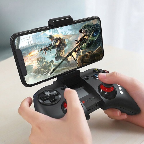 Tay cầm game Hoco Bluetooth không dây cho điện thoại , hỗ trợ nhiều loại Smartphone Android 3.0 trở lên - Hàng chính hãng