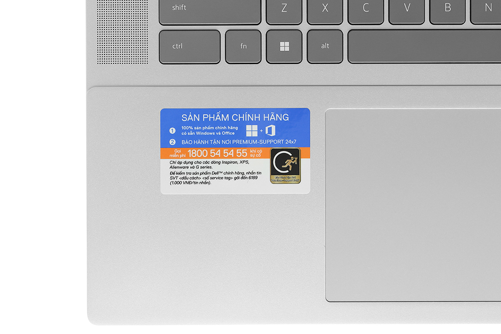 Laptop Dell Inspiron 16 5620 i5 1240P/16GB/512GB/2GB MX570/OfficeHS/Win11 - Hàng chính hãng