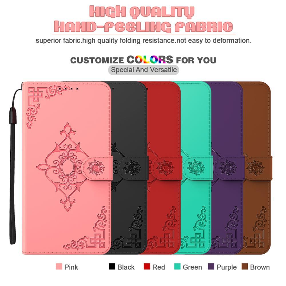 Bao da điện thoại PU có ngăn đựng ví cho Samsung Galaxy S20FE S20 Ultra S10 S10E S9 S8 Plus S7 edge