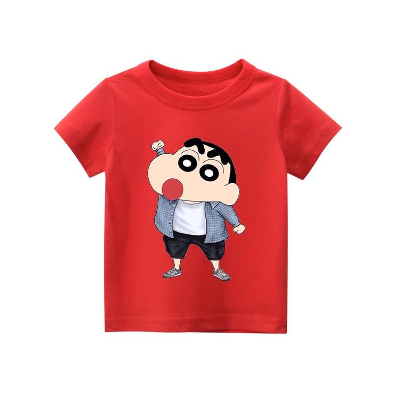 Áo thun trẻ em SHIN CẬU BÉ BÚT CHÌ , 8 màu áo, đầy đủ size có big size, MÀU KHÁC NHẮN TIN SHOP
