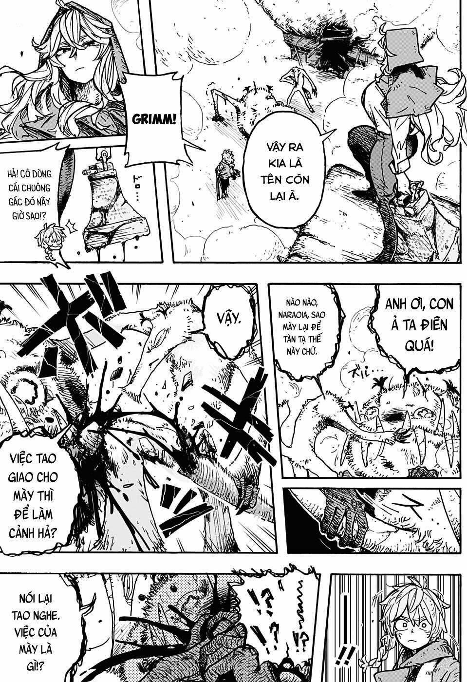 hội thợ săn: khăn đỏ chapter 3 12