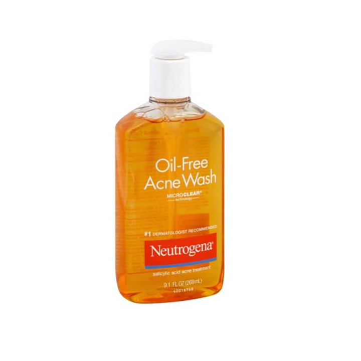 Sữa Rửa Mặt Hỗ Trợ Ngừa Mụn Neutrogena Oil-Free Acne Wash 269ml - Mỹ
