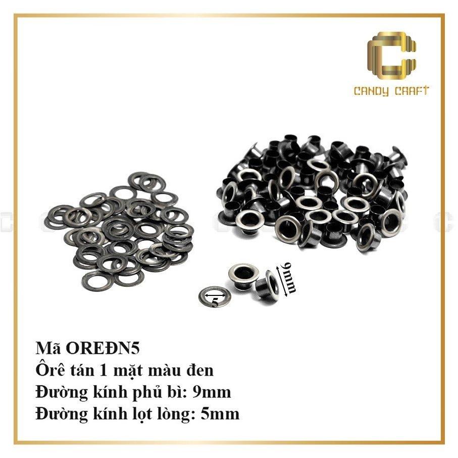 Mắt cáo (ôrê) 1 mặt tán size 4mm-6mm(bịch 10 bộ)