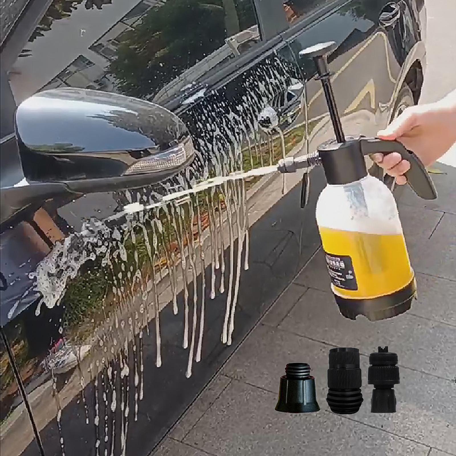 Hand Pressure Foam Sprayer 2.0L with 3 Nozzle for Durable