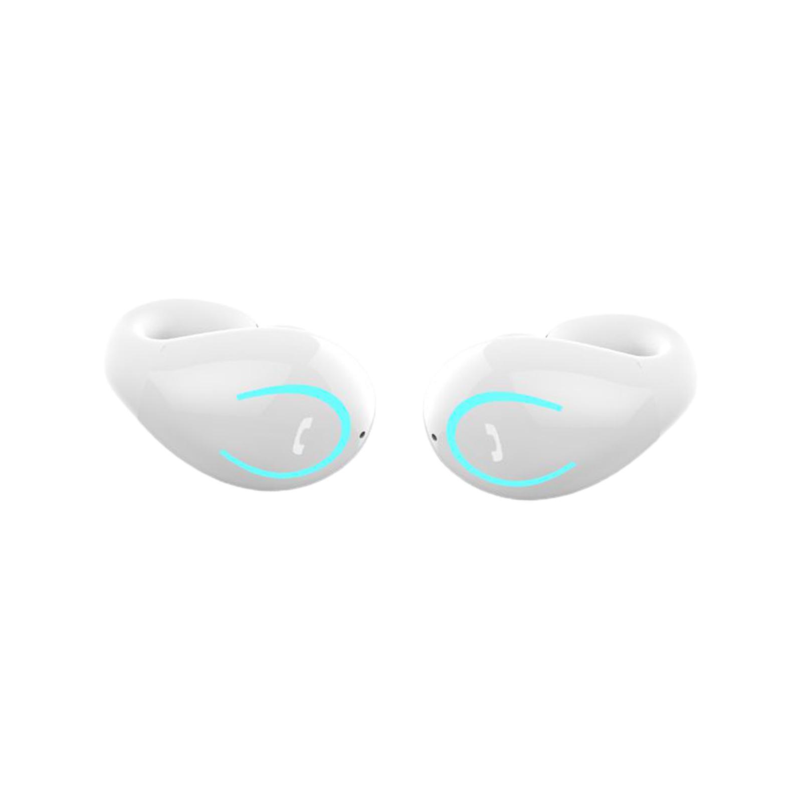 Open Ear Headphones Sport Headphones Portable Stereo Earphones for Workout Black