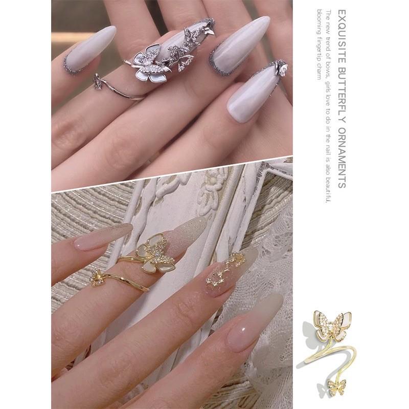 Nhẫn chụp ảnh nail xinh xinh