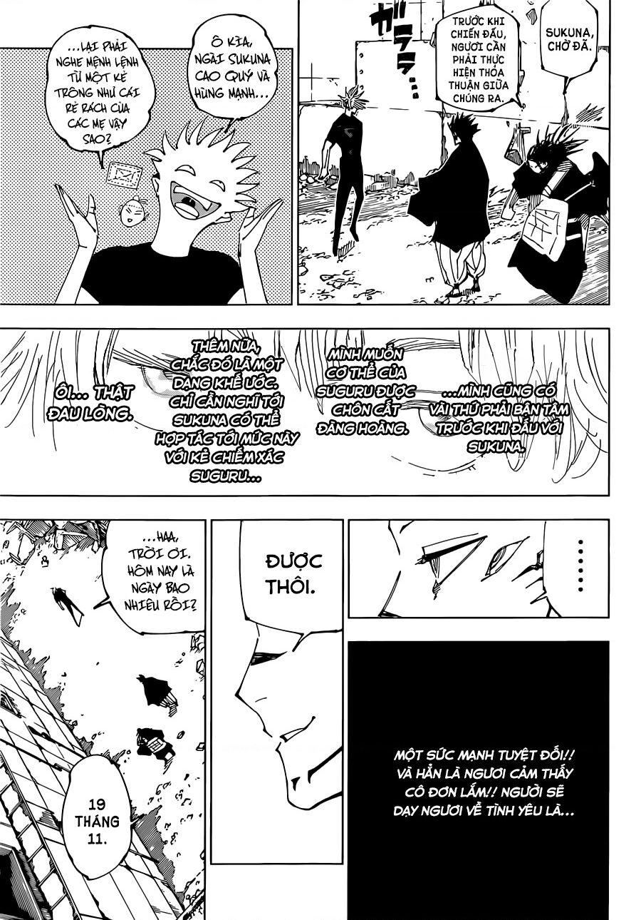jujutsu kaisen - chú thuật hồi chiến chapter 221 17