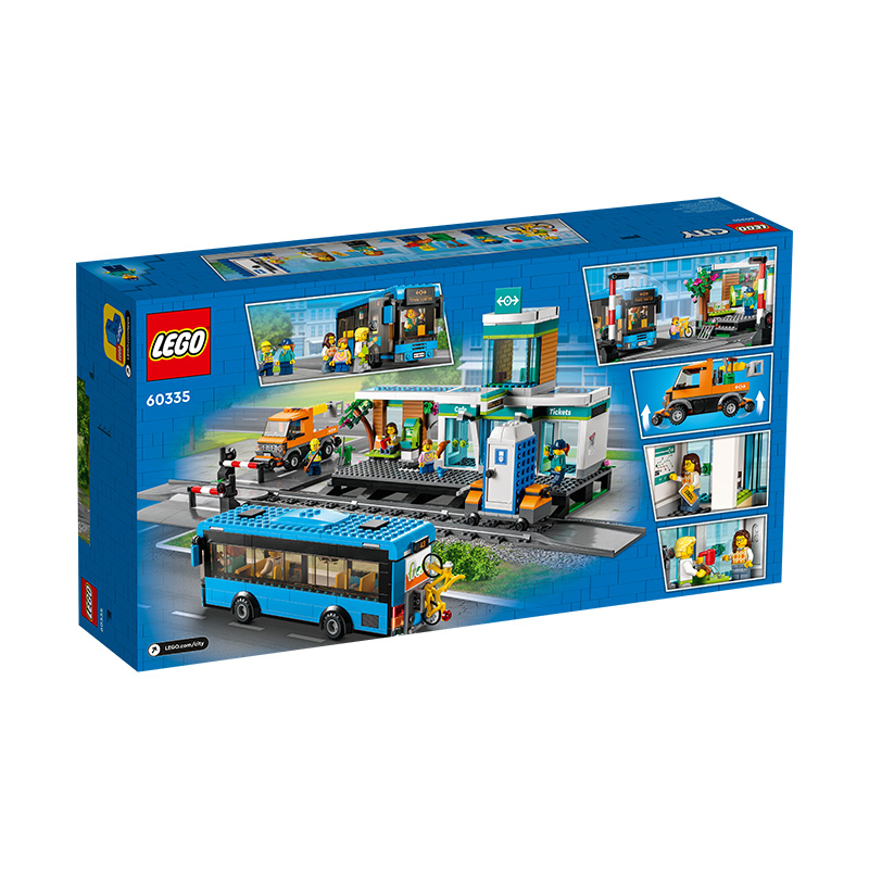 Đồ Chơi LEGO Trạm Xe Lửa Thành Phố 60335 (907 chi tiết)