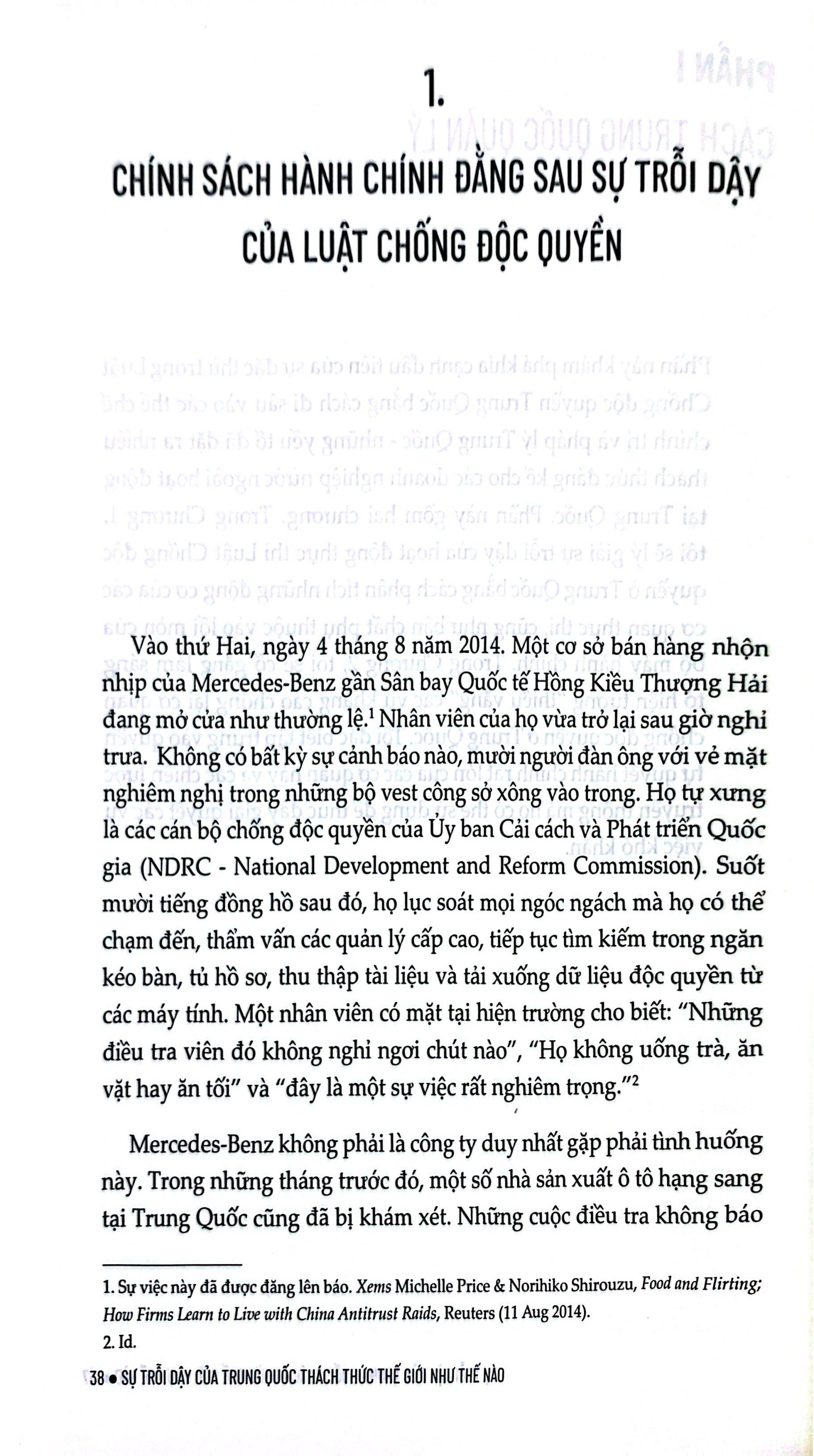 Sách - Sự Trỗi Dậy Của Trung Quốc Thách Thức Trật Tự Thế Giới Như Thế Nào - Nhìn Từ Luật Chống Độc Quyền