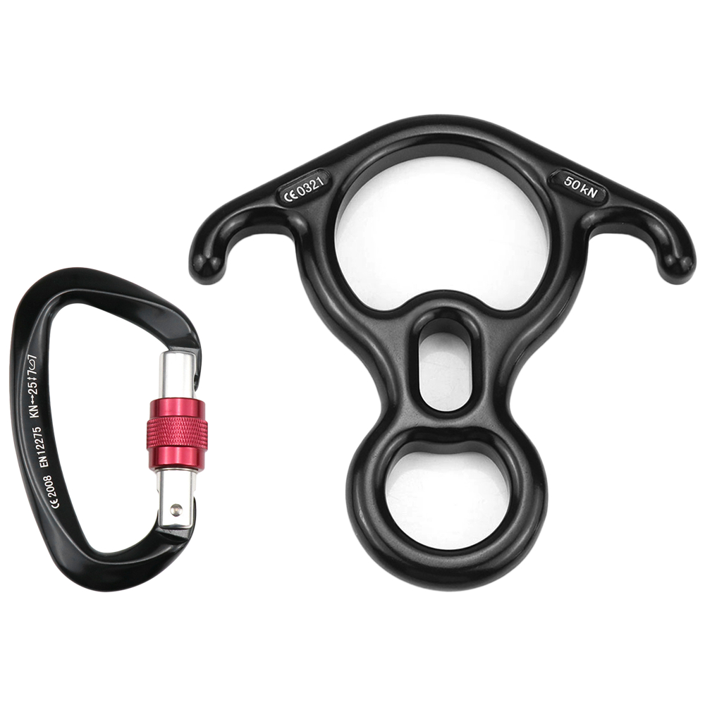 Thiết Bị Leo Núi Leo Núi Khóa Vít Carabiner 25KN