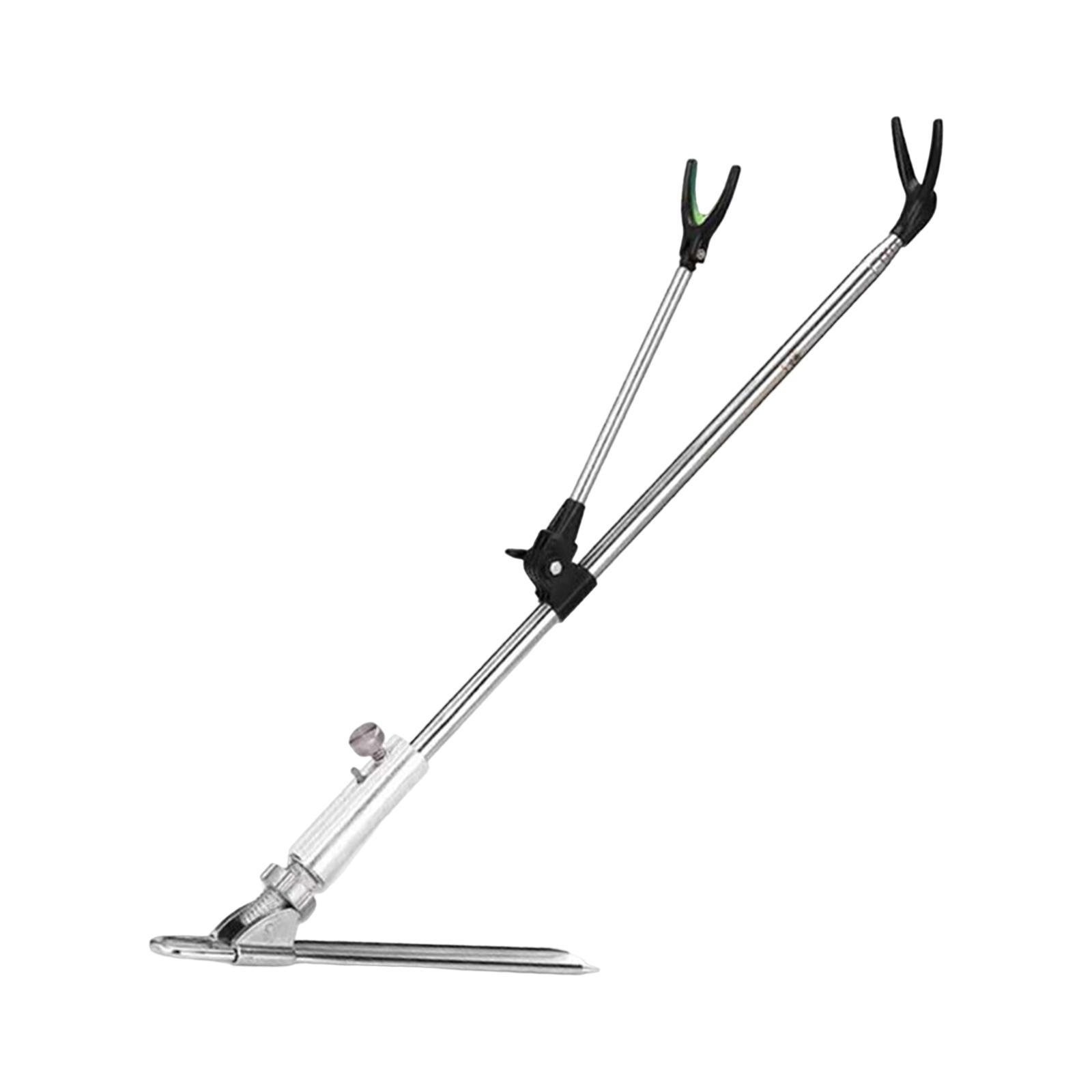 Fishing Rod Holder Stand Bracket Stainless Steel Raft Ship Fishing Pole Rack