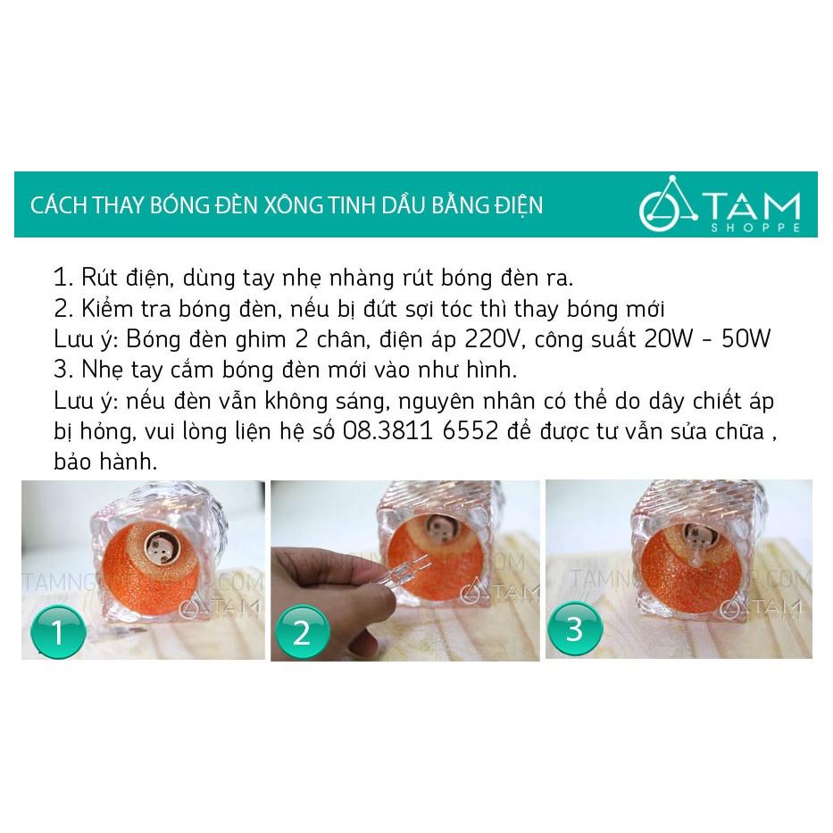 Bóng đèn cho xông tinh xông tinh dầu điện