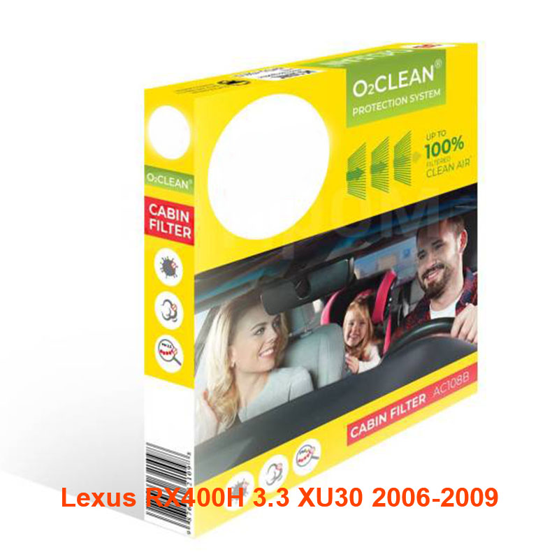Lọc gió điều hòa AC102-5 dành cho Lexus RX400H 3.3 XU30 2006, 2007, 2008, 2009 87139-YZZ03