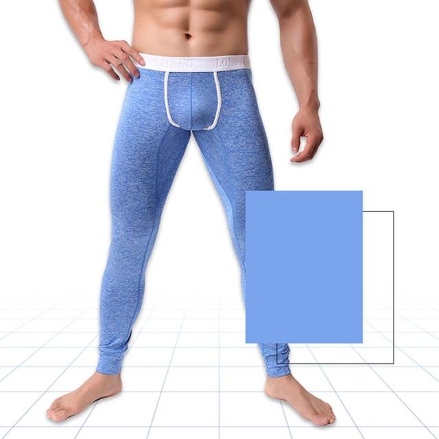Nam Gợi Cảm Chắc Chắn Thấp Tầng Quần Legging Nhiệt Quần Ôm Sát Thoáng Khí Cho Quần Tàng Hình Quần Áo Nam Liền Mạch Mùa Đông Quần Lót