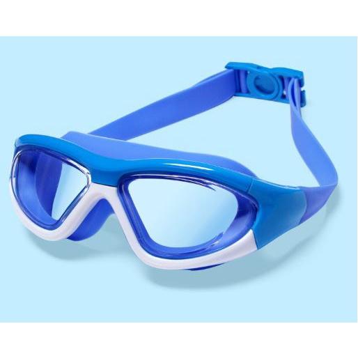 Kính bơi chuyên dụng chống nước chống sương mù cho bé trai và gái ( 2 màu hồng xanh)