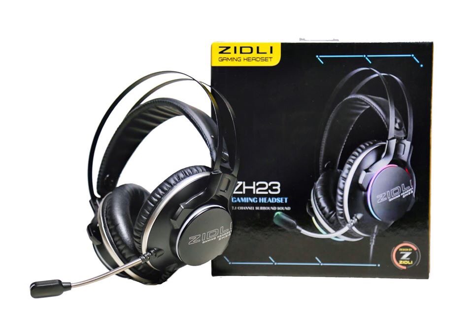 Tai nghe Gaming ZIDLI ZH23 (Real RGB, Sound 7.1)_ hàng chính hãng