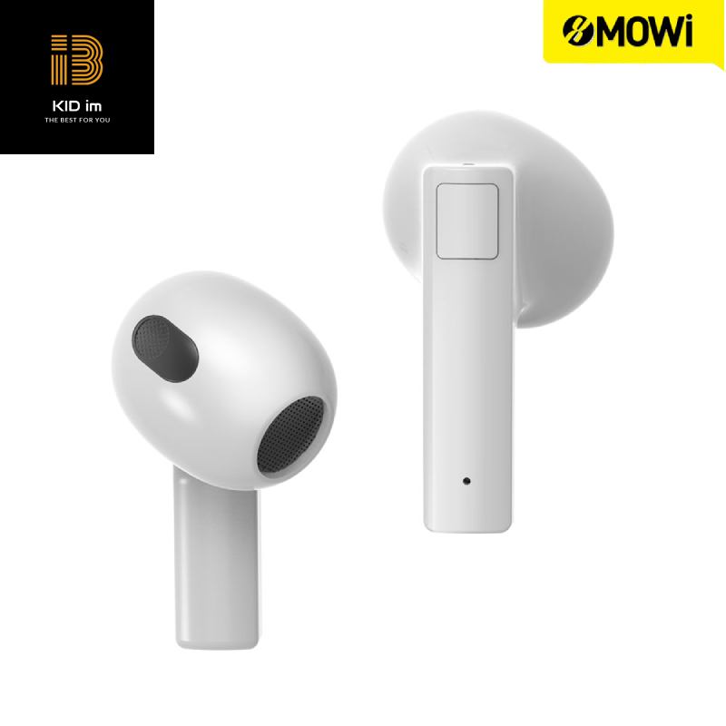 Tai nghe True Wireless XMOWI T2 Bluetooth5.0, điều khiển cảm ứng, chế độ gaming, hỗ trợ nghe đơn hoặc đôi 2 bên tai với micro HD chống ồn dành cho IOS và Android- Hàng Chính Hãng