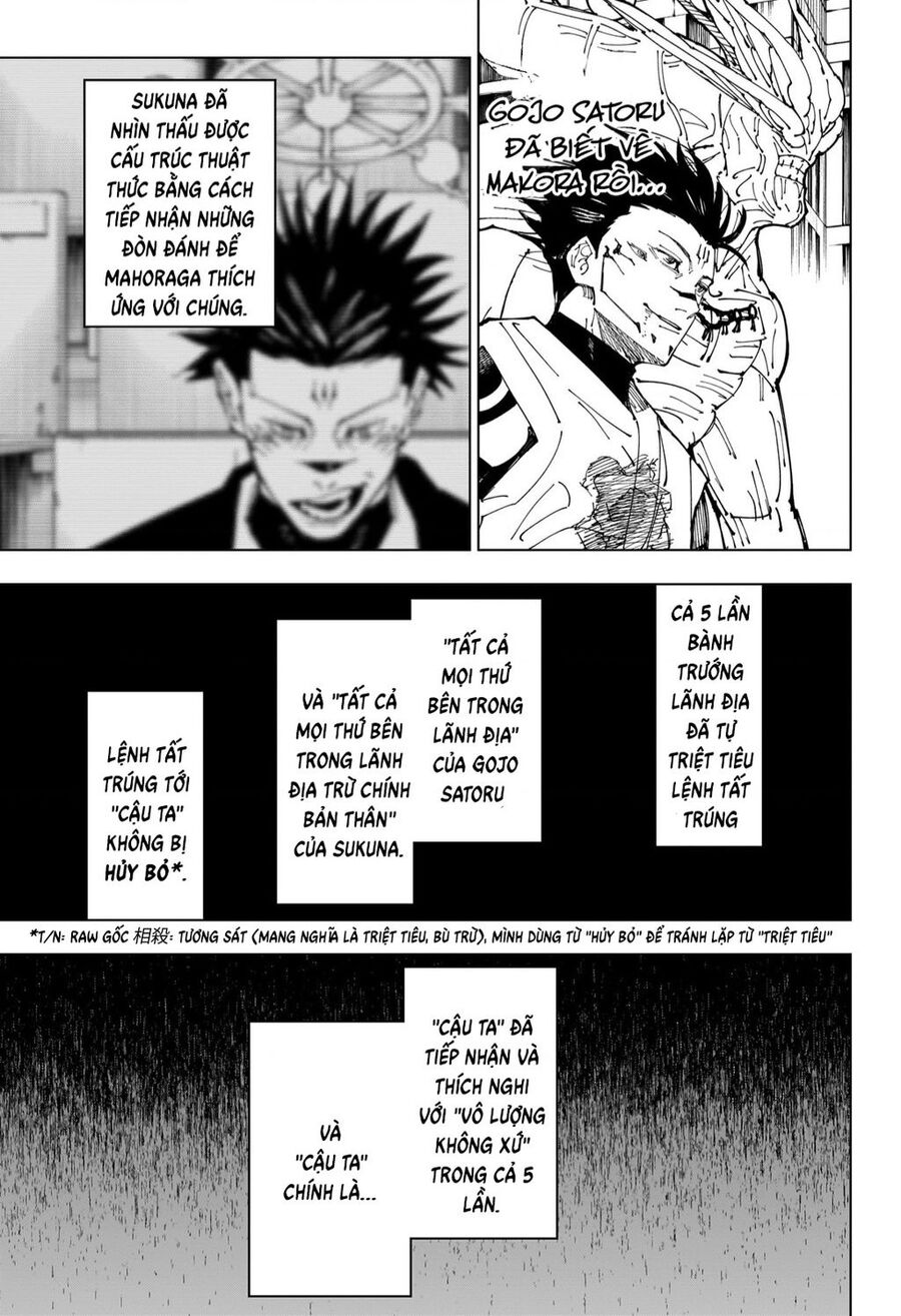 jujutsu kaisen - chú thuật hồi chiến chapter 230 4