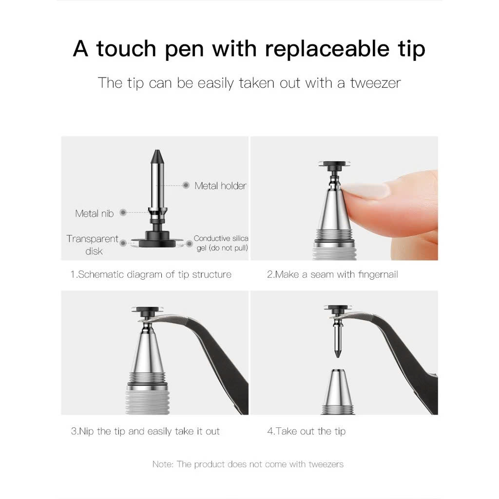 Bút cảm ứng 2 trong 1 đa năng cho / iPad Android/ Điện Thoại/ Máy Tính Bảng/ Ipad Bút 2 Trong 1 Công Dụng Cảm Ứng Và Di Chuyển Trên Mọi Bề Mạt Điện Thoại Hàng Nhập Khẩu - Giao Màu Ngẫu Nhiên