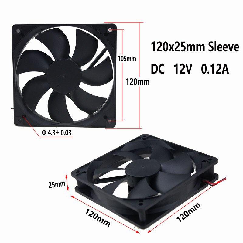 Gdstime 1 Pcs 1-Wire 4Pin Connector 11mm 11x11x11mm DC 11V PC Computer Case Cooler Cooling Fan 11cm 1111s 11mm*11mm