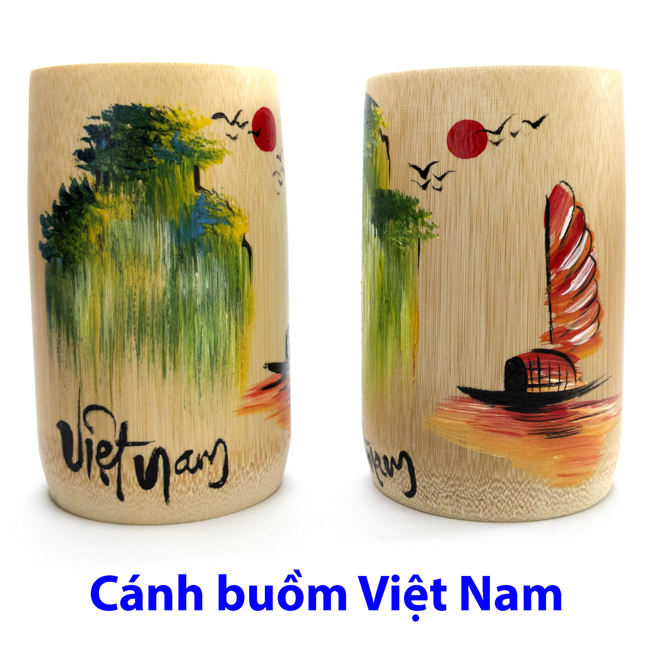 Ly tre vẽ mỹ nghệ Cao 12cm