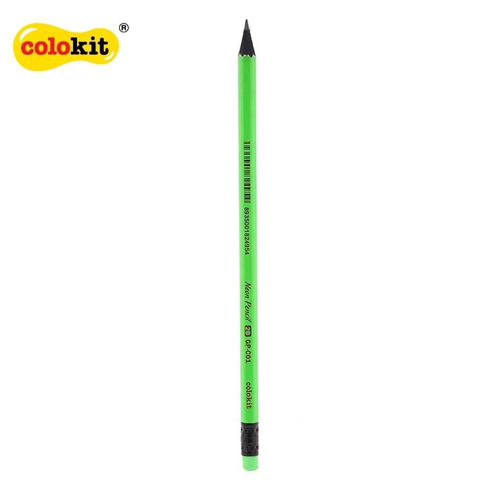 Combo 10 Bút chì gỗ 2B Colokit GP-C01