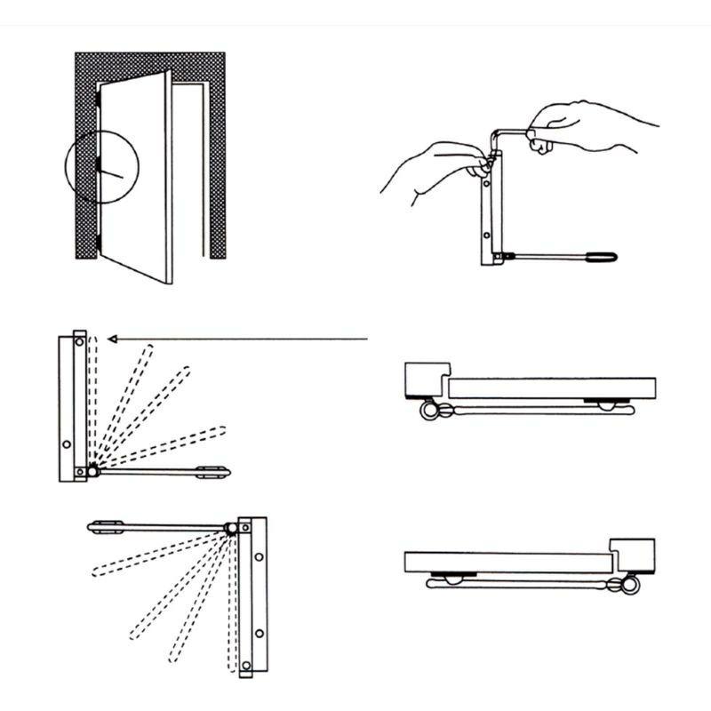 Bản lề đóng cửa tự động cao cấp