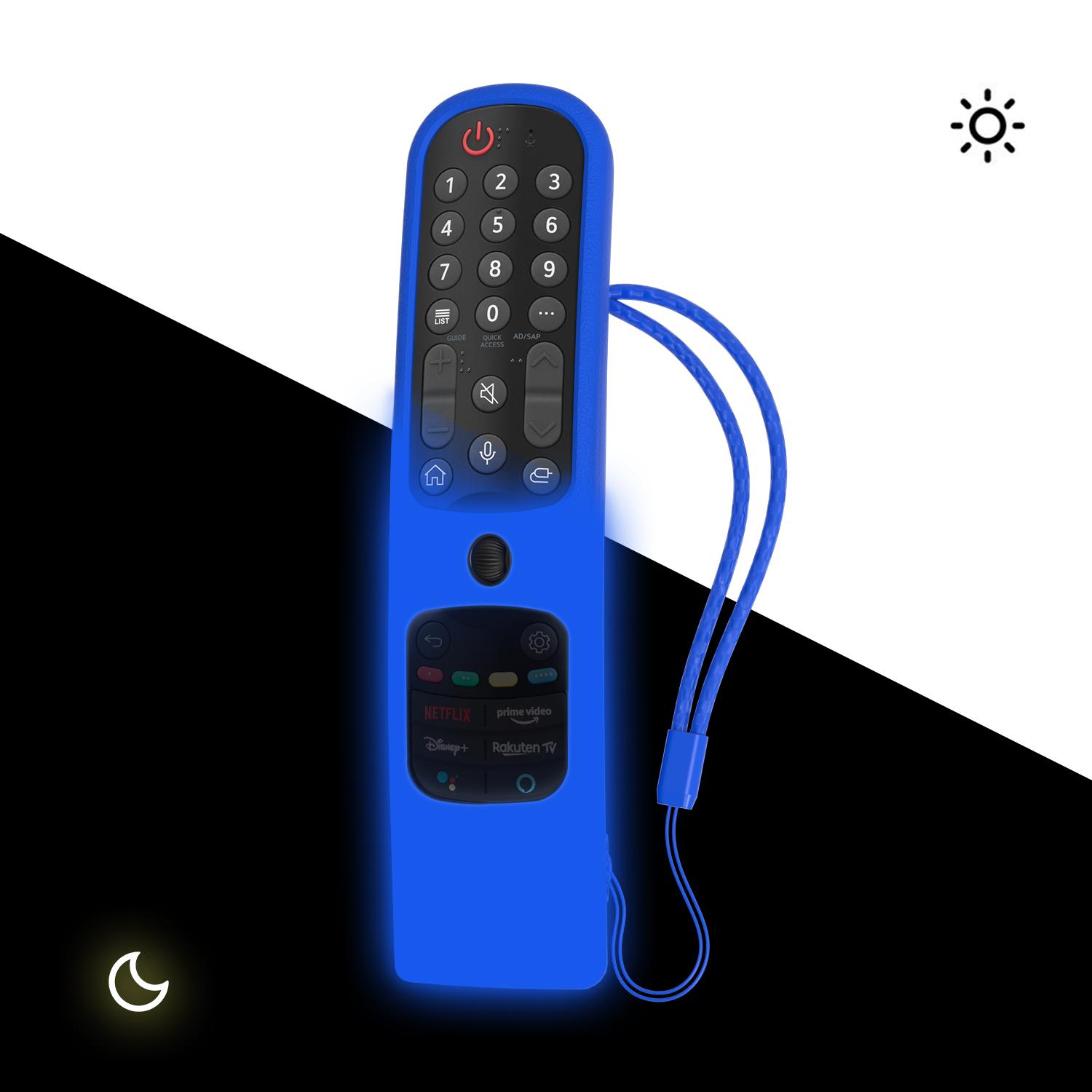 Sikai Ốp Lưng Dẻo Silicone Cho LG MR21GA MR21GC MR22GN MR22GA OLED QNED Điều Khiển Từ Xa TV Thông Minh Cho LG Magic Điều Khiển Từ Xa 2021